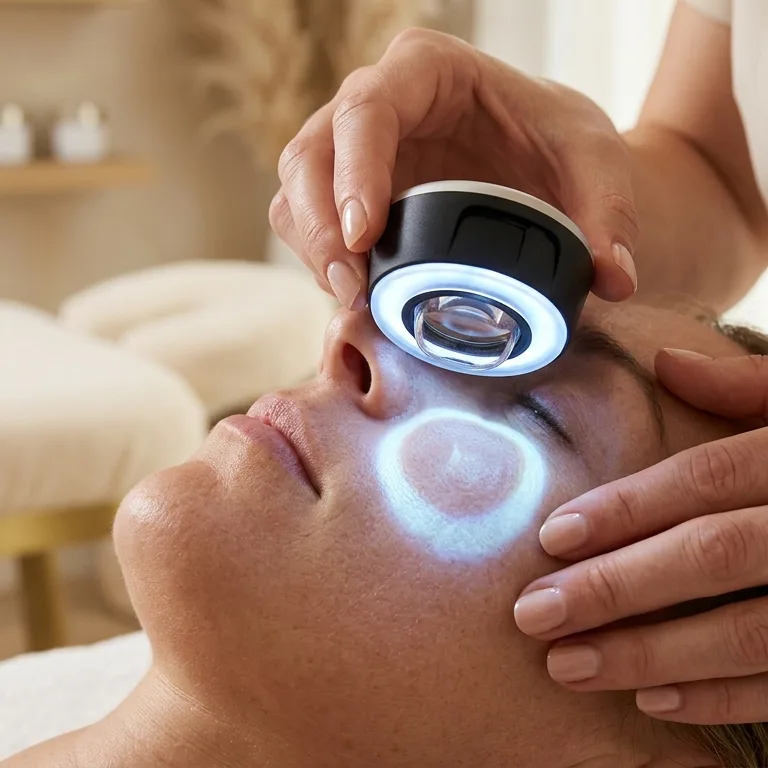 Professional skin analyser device at Skincare and Waxing