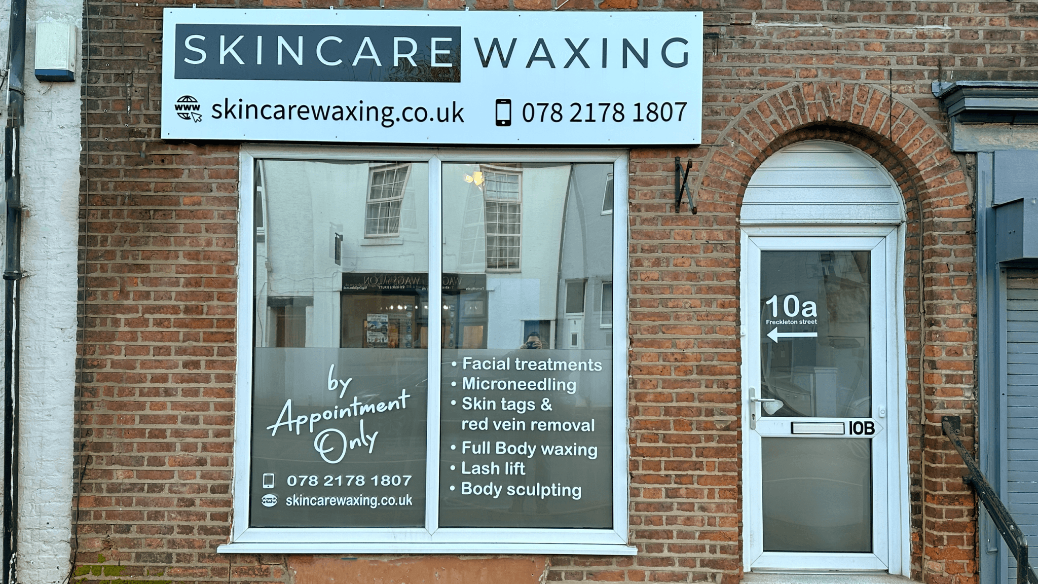 Skincare and Waxing salon Freckleton Street Kirkham PR4 2SP
