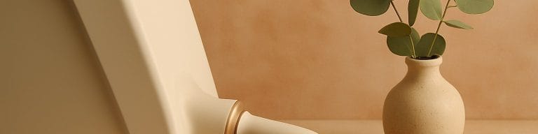Modern body-sculpting device curve in matte off-white. Fat freezing. Skincare & Waxing Kirkham.